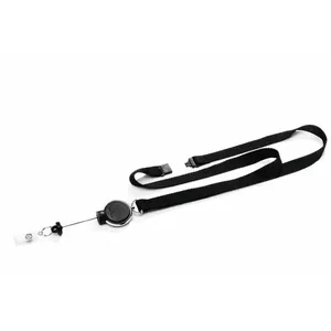 Identity badge holder Durable 833001 — single rigid card holder, portrait orientation