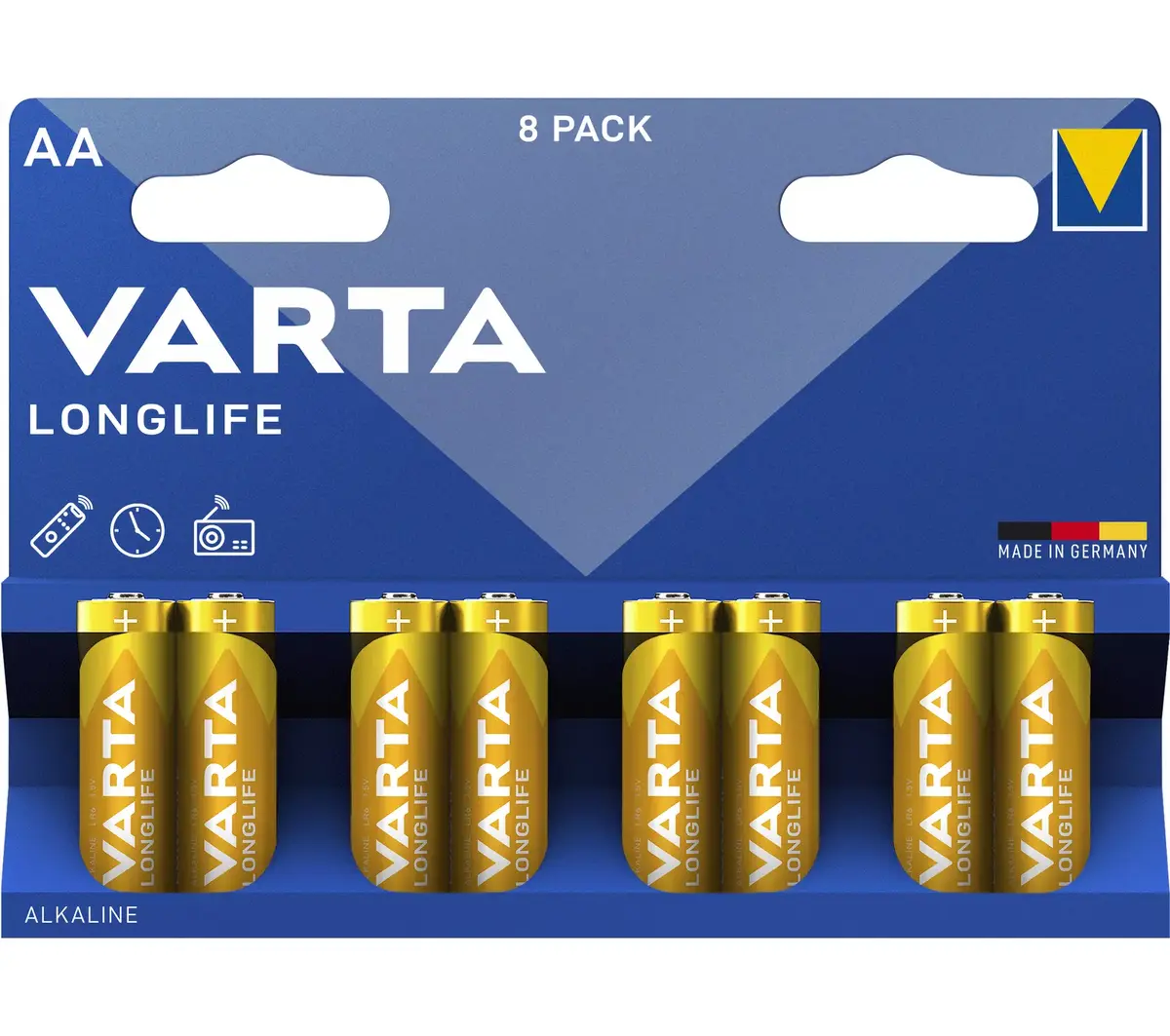 Vienreizējā baterija Varta Longlife AA Photo 2