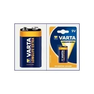 Single-use battery Varta Longlife Extra 9 V block