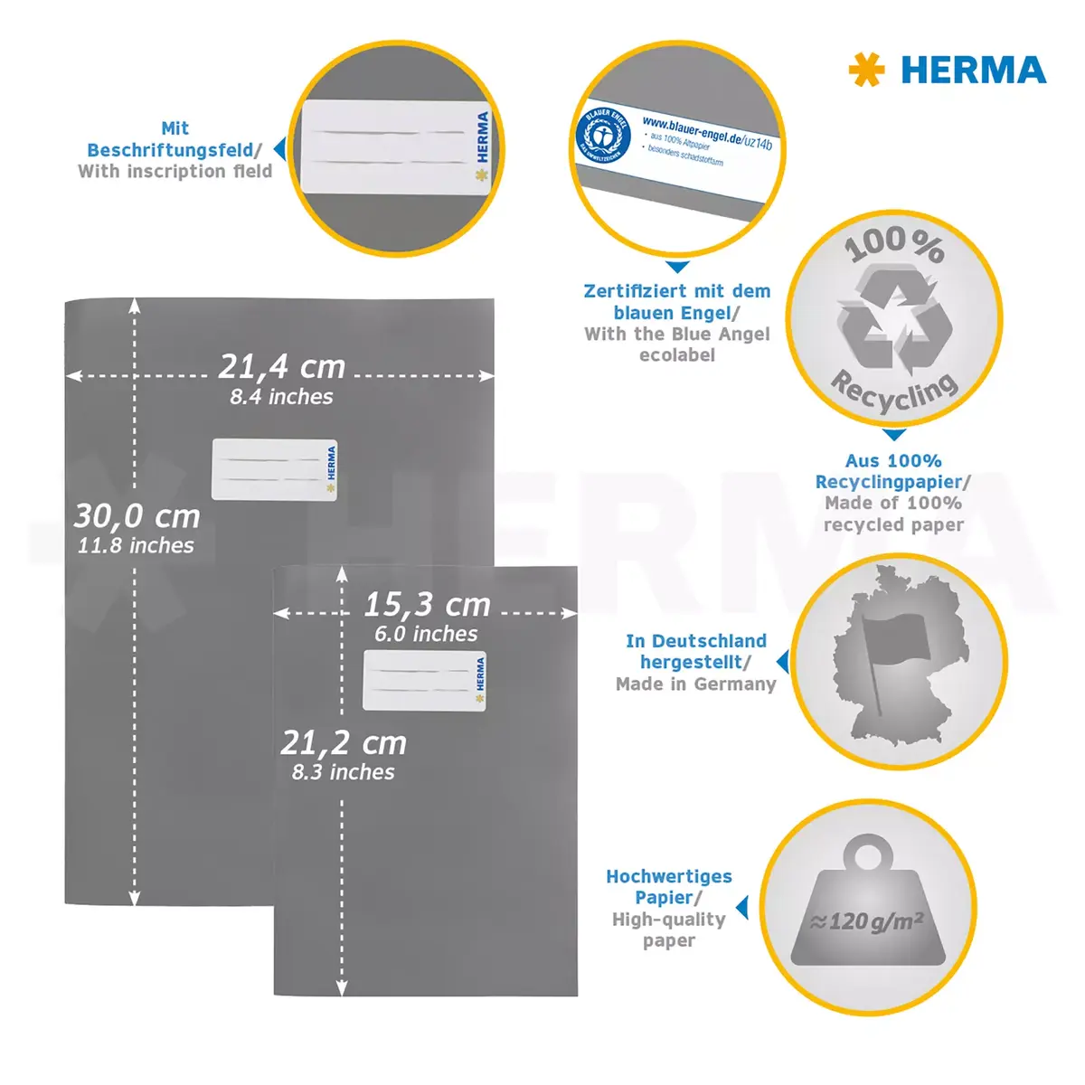 Žurnāla/grāmatas vāks HERMA 7054 Photo 6