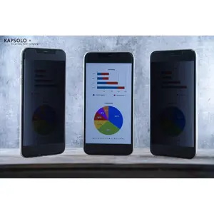 Privacy Screen Protector Kapsolo for Motorola Moto G6 Play — 5.7" (14.5 cm), 3H, 63% light transmission, 30° viewing limit