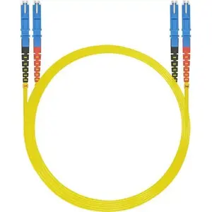 Fiber Patch Cable helos E2000 OS2 9/125 µm, single-mode, 3 m, yellow