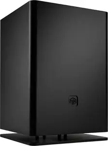 Mini-ITX PC case HGC Osmi 3.1 Aluminium — black (OSMIblack)