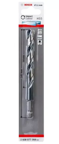 Twist drill bit Bosch HSS hex-shank Photo 2