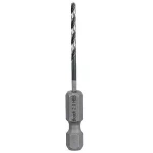 Сверло спиральное Bosch HSS с шестигранным хвостовиком 2 мм