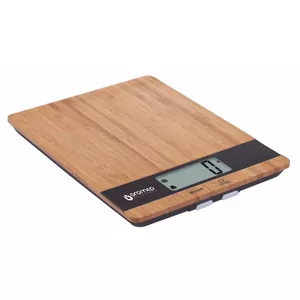 Кухонные весы ORO-MED Kitchen scale of bamboo BLACK