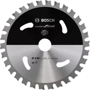 Диск пильный Bosch 2608837747 — диаметр 140 мм, отверстие 20 мм, для металла, 1 шт.