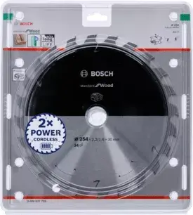 Bosch ripas zāģa disks 2608837747 — 140 mm Photo 2