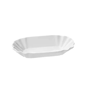 Appetizer plate Ritzenhoff & Breker bianco Oval Porcelain White