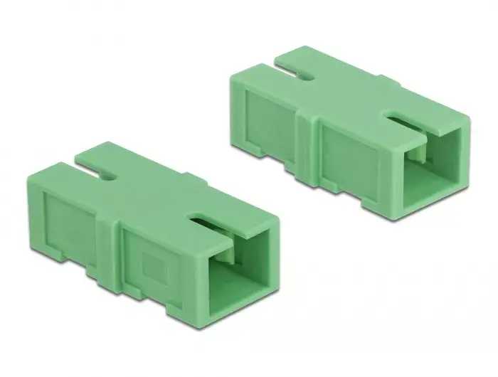 Optical Fiber Coupler SC Simplex female to SC Simplex female DeLOCK 85923 Photo 2