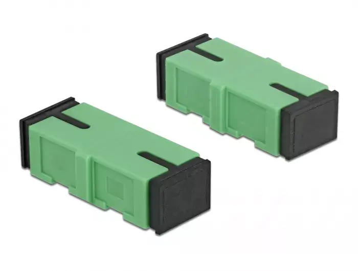 Optical Fiber Coupler SC Simplex female to SC Simplex female DeLOCK 85923 Photo 3