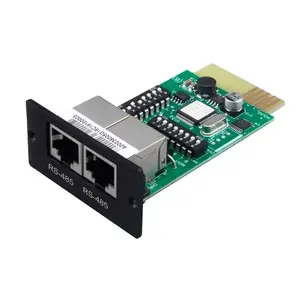 Tīkla pārvaldības karte APC SRVSMB001 – RS-485 interfeiss, 52×80×26 mm, melna/zaļa