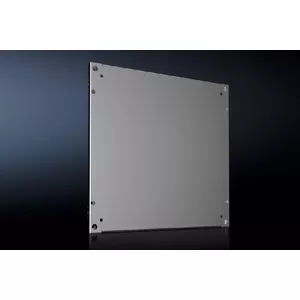 Mounting plate Rittal 8617.530 for racks, galvanized steel, 500×500 mm, 2.5 mm