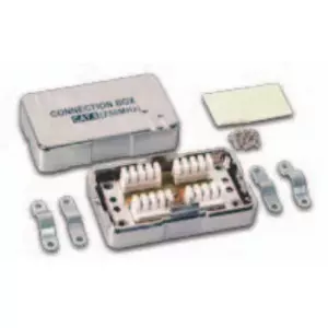 Network junction box Wirewin CB KAT6 STP Grey