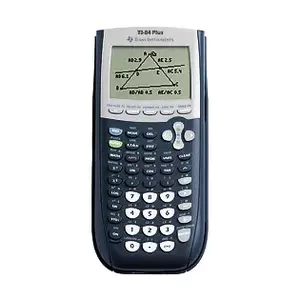 Texas Instruments TI-84 Plus calculator Desktop Graphing Black