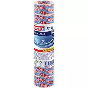 Caurspīdīga līmlente Tesa C+C 57417-00000-02, 19 mm x 10 m, 8 ruļļi