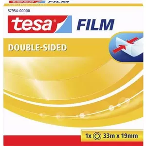 Tesa divpusēja līmlente 57954, caurspīdīga, 33 m x 19 mm