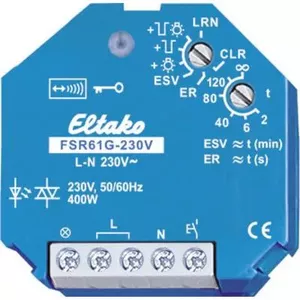 Relay switch Eltako FSR61G-230V, silent operation, 230 V coil