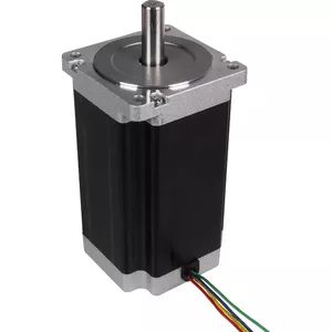 Step motors Joy-IT NEMA34-01 — NEMA34, 200 soļi, 11 N·m griezes moments, 5,5 V DC, 5 A, 85×85×150 mm