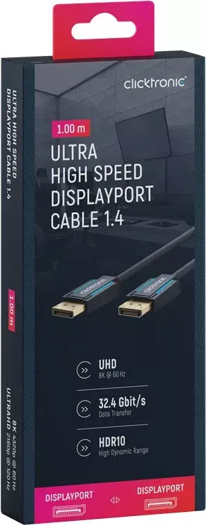 Кабель DisplayPort ClickTronic 40992 Photo 7