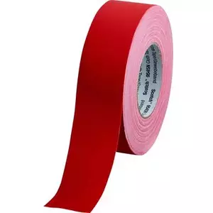 Adhezīvā auduma lenta 3M 9545N 50 mm x 50 m, sarkana