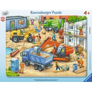 Пазл Ravensburger 06120 — 40 деталей, городская сцена, ширина 325 мм, от 4 лет