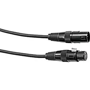 DMX cable EUROLITE 30227864 — 5‑pin, 1x XLR male to 1x XLR female