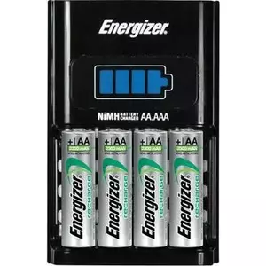 Battery Charger Energizer E300697700 1-Hour Rapid Charger with 4×AA (R6) 2300 mAh NiMH
