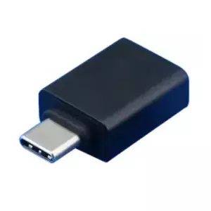EFB Elektronik EBUSBCM-AF kabeļu spraudņu pāreja USB-C USB-A Melns