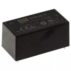 Barošanas adapters MEAN WELL MPM-20-24 20W 24V 90-264V