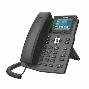 IP telefons Fanvil X3U Melns 6 līnijas LCD Wi-Fi