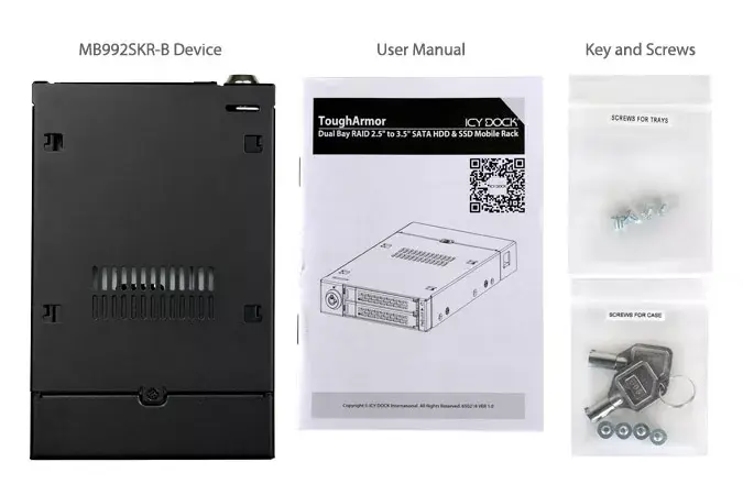 Корпус для хранения Icy Dock ToughArmor MB992SKR-B Photo 9
