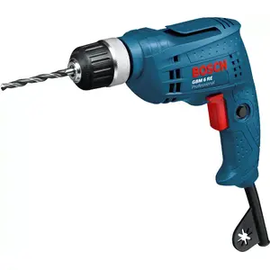 Электрическая рукоятная дрель Bosch 0 601 472 600, быстрозажимной патрон, 350 Вт, 4000 об/мин, 15 мм дерево, 6,5 мм сталь, 1,2 кг