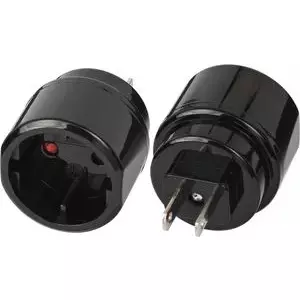 Plug hugo brennenstuhl Type C Europlug 250V 16A, black