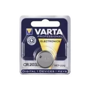 Coin cell battery Varta CR2032 lithium 3V, 1 pc