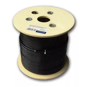 Network Cable DATACOM S/FTP CAT7 PE Fca 100m Black