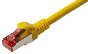 Патч‑кабель Cat.6 SF/UTP 500MHz 1 м жёлтый — brackton