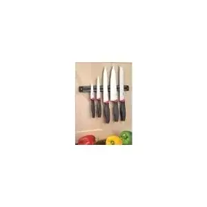 Knife set Esmeyer AUREA 291-423 — 5-piece with magnetic strip, black/red