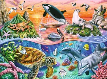 Ravensburger Beautiful Ocean 100 daļu puzle Photo 2