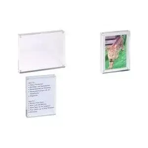Picture Frame Maul 1954605 acrylic profile 75x20x50 mm for portrait or landscape, clear