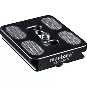 Быстросъемная пластина mantona Fortress ASF-52-1S — совместимая с штативами