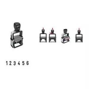 штамп trodat Ziffernstempel Professional 4.0 5546 6-цифровой матовая нержавеющая сталь