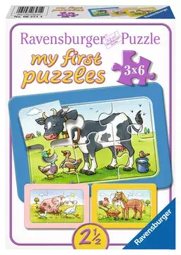 Ravensburger 06571 Puzle Ferma 6 detaļas