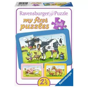 Ravensburger 06571 Пазл Ферма 6 элементов для детей от 2.5 лет
