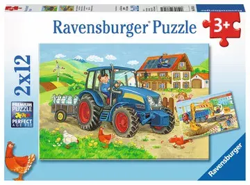 Ravensburger 07616 Formas puzle Ferma ar