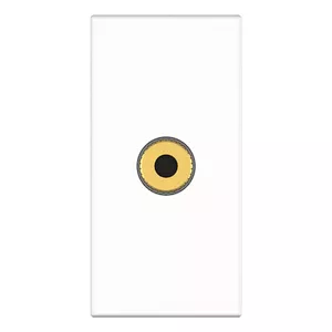 Socket outlet 3.5 mm Kindermann 7464000511 White