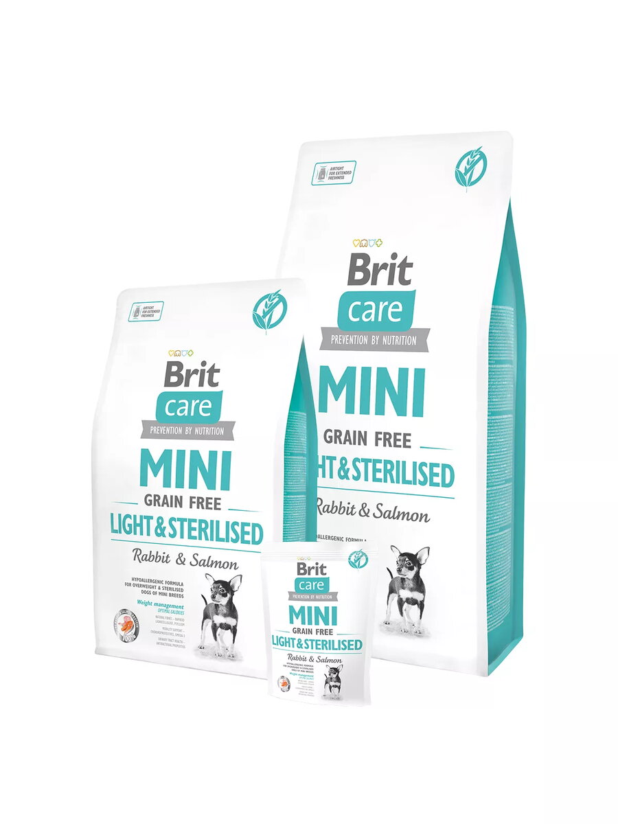 Mājdzīvnieku barība Brit Care Mini Light