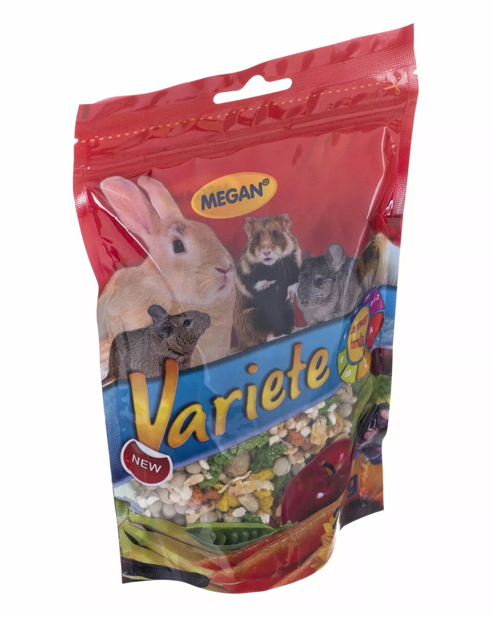 Grauzēju barība MEGAN Riekstu maisījums 260g