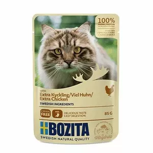 Wet cat food BOZITA 85 g pouch