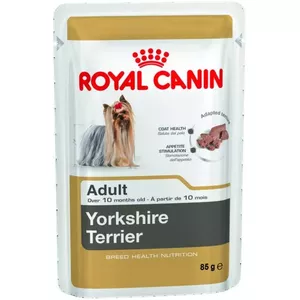 Wet dog food Royal Canin Yorkshire Terrier Adult sachet 85 g — poultry, for mature Yorkshire Terriers